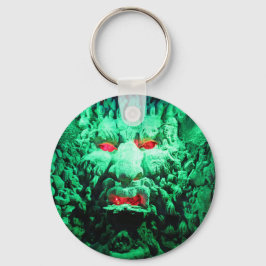 Beängstigendes Maskengefecht Schlüsselanhänger