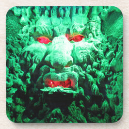 Beängstigendes Maskengefecht Untersetzer