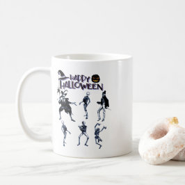 Beängstigendes Skelett-Party Kaffeetasse
