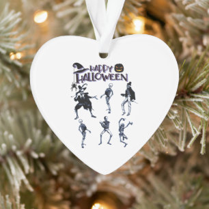 Beängstigendes Skelett-Party Ornament