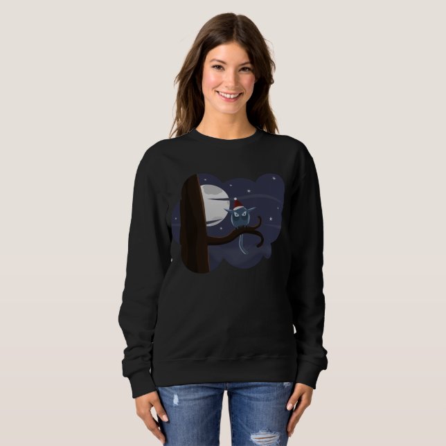 beängstigendes Weihnachtskraut Sweatshirt (Vorne ganz)