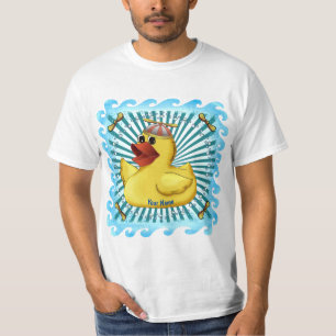Beanie Hat Rubber Duck T - Shirt