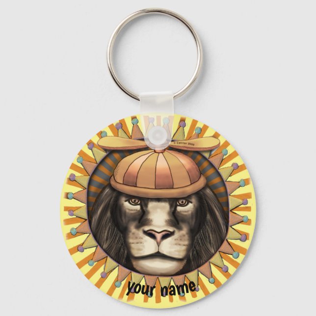 Beanie Lion Schlüsselanhänger (Vorderseite)