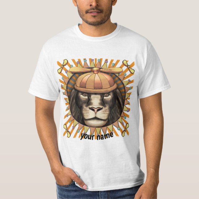 Beanie Lion T - Shirt (Vorderseite)