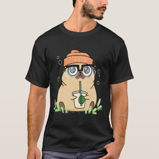 Beanie Mops 476 T-Shirt (Vorderseite)