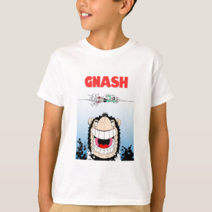 Beano Gnasher "Jaws" parody kids’ T - Shirt