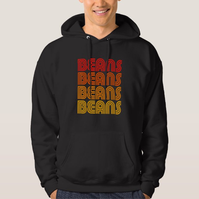 Beans Lover Fan Frijoles Refried Mexican Funny Chi Hoodie (Vorderseite)