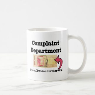 Beanstandungs-Abteilung Kaffeetasse