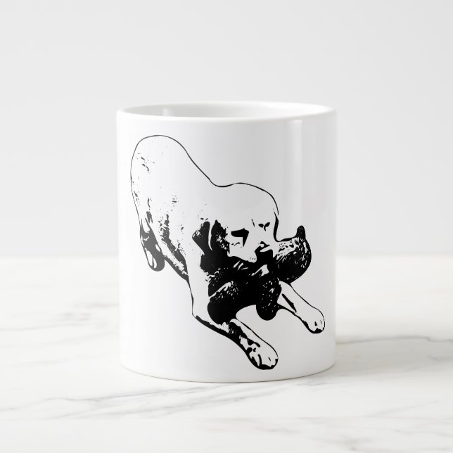 Beantragen des Punktes Jumbo-Tasse (Vorderseite)