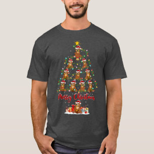 Bear Animal Lover Matching Santa Bear Christmas Tr T-Shirt