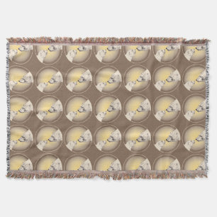 Bear Art Blanket Mother & Cubs Bear Throw Blanket Decke
