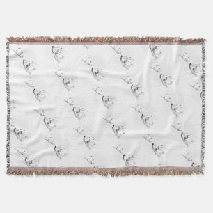 Bear Art Blanket Mutter & Cub Bärenwirbel Blanket Decke