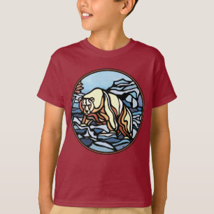 Bear Art Kid's Sweatshirts Polar Bären Kid's Shirt