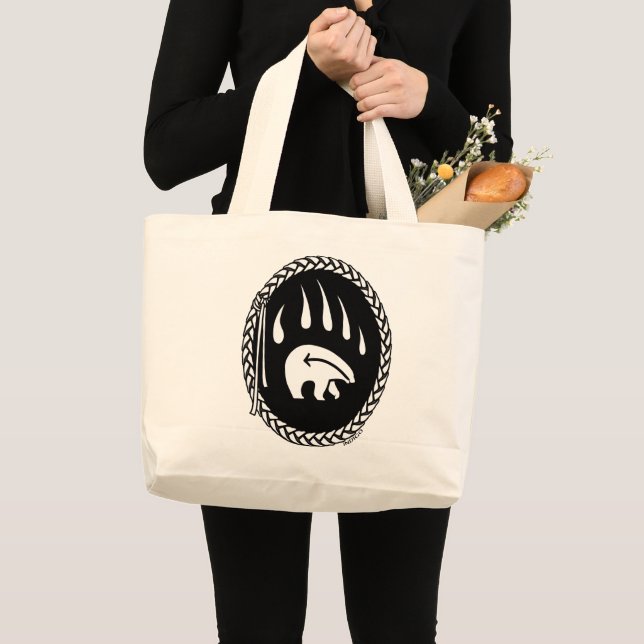 Bear Art Sac fourre-tout Tribal Wildlife Art Shag (Devant (produit))