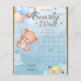 Bear Baby Shower Boy Game