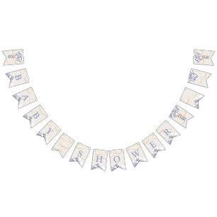 Bear Baby shower Buntin drapeaux