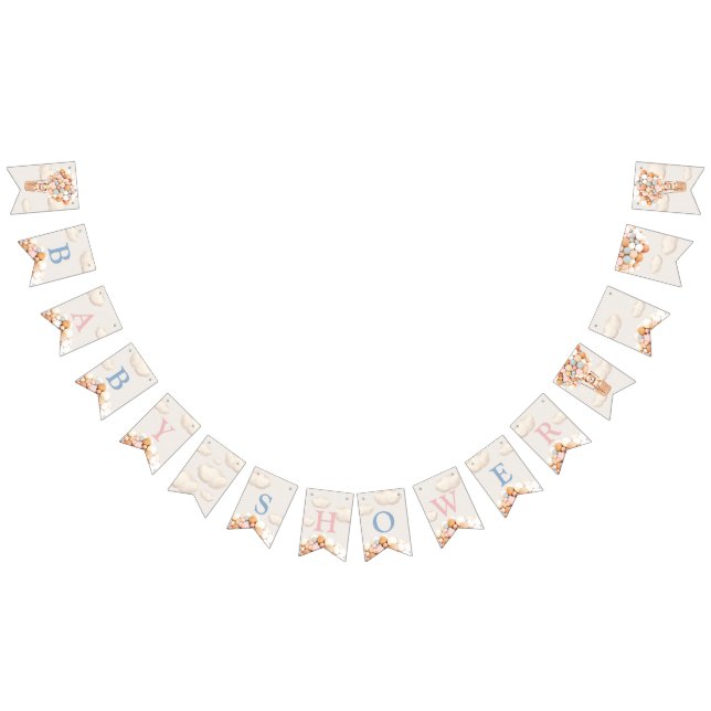 Bear Baby shower Buntin drapeaux (Tout)