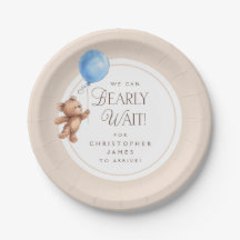Bear Baby Shower - Elegantes Personalisiert Bear B