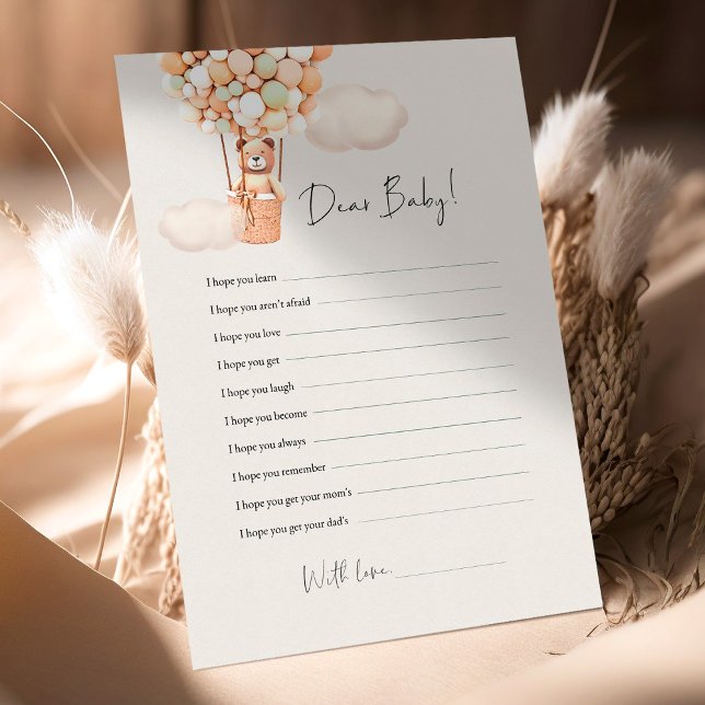 Bear Baby Shower Game - Lieber Baby (Von Creator hochgeladen)