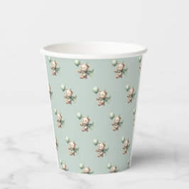 Bear Bear Baby Dusche Papiertücher Pappbecher