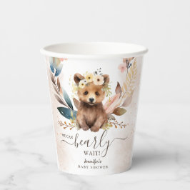 Bear Bear Baby Shooting Paper Cup Pappbecher