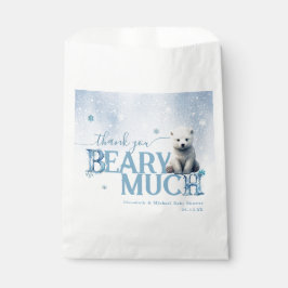 Bear Bear Winter - Moderne Bear Wait Geschenktütchen