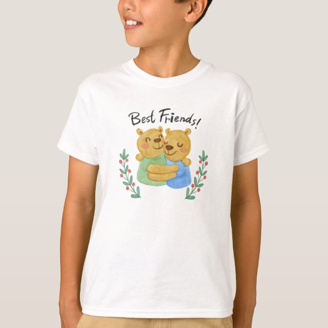 Bear Best Friend T - Shirt (Vorderseite)