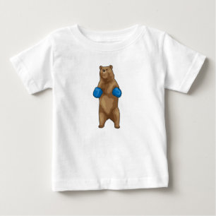 Bear Boxer Boxhandschuhe Baby T-shirt