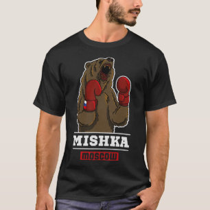 Bear Boxing Russland Usr Propaganda Sprichwort T-Shirt