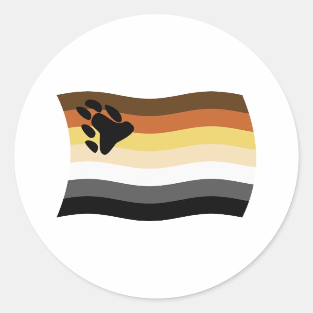 Bear Brotherhood Sticker Drapeau (Devant)