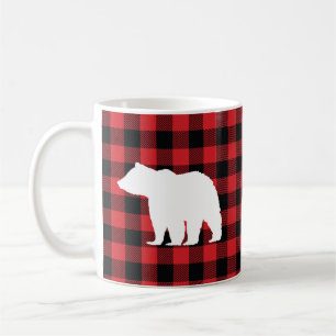 Bear Buffalo Check Mountain Coffee Mug