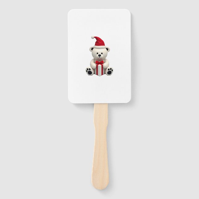 Bear Christmas Christmas (2) Fächer (Vorderseite)