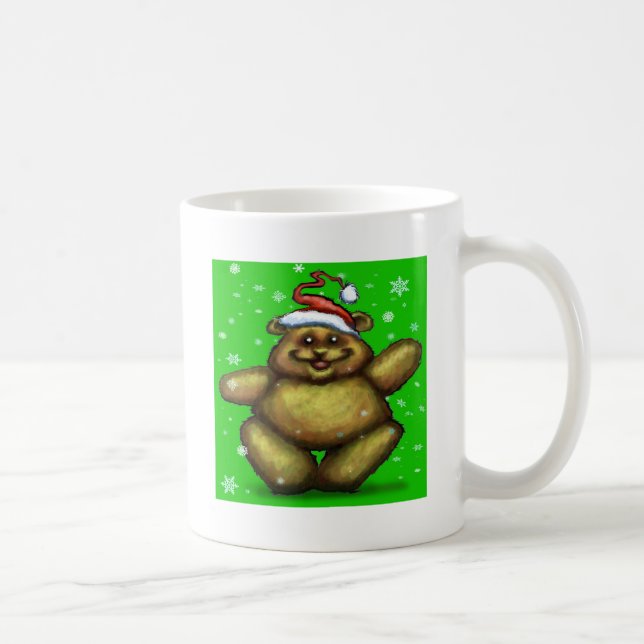 Bear Christmas Kaffeetasse (Rechts)