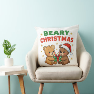 Bear Christmas Kissen