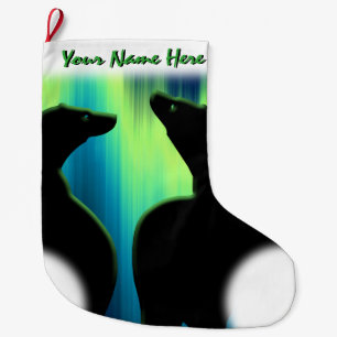 Bear Christmas Strumpf Custom Bären Strumpf Großer Weihnachtsstrumpf