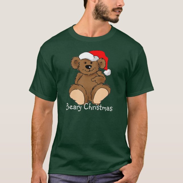 Bear Christmas T-Shirt (Vorderseite)