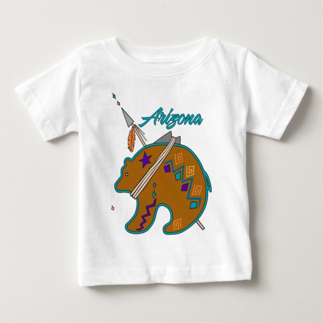 Bear Clan Arrow Baby T-shirt (Vorderseite)