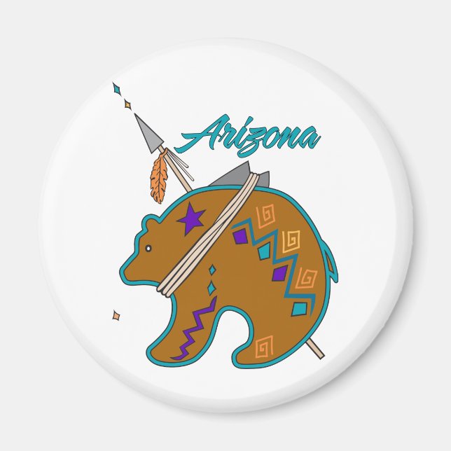 Bear Clan Arrow Magnet (Vorne)