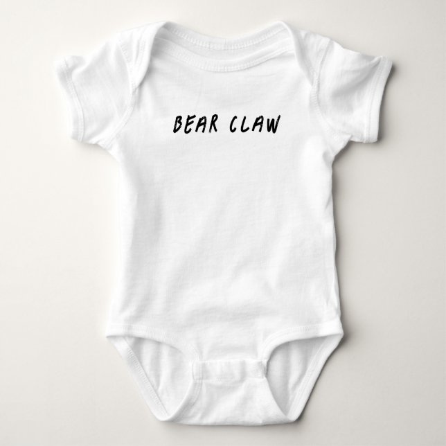 Bear Claw Baby Onsie Strampler (Vorderseite)