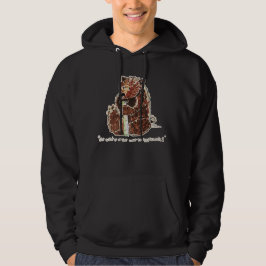 Bear Contemplates Hibernation Hoodie