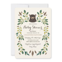 Bear Cub Baby Dusche