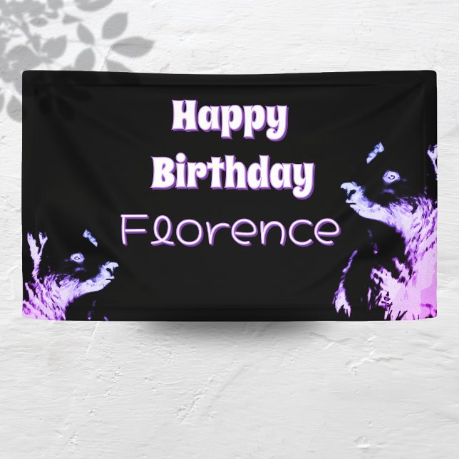 Bear Cub Birthday Banner (Von Creator hochgeladen)
