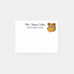 Bear Cub Post-it Notes