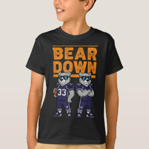 Bear Down Frauen Kinder Jungen Mädchen Jugend Teen T-Shirt