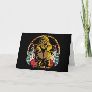 Bear Dreamcatcher Karte