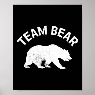 Bear Feminist Rage Feminism Poster