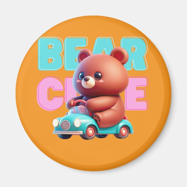 Bear Fun Magnet (Vorne)