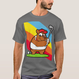 Bear Golf Player Golfer Fantastisches Bier T-Shirt