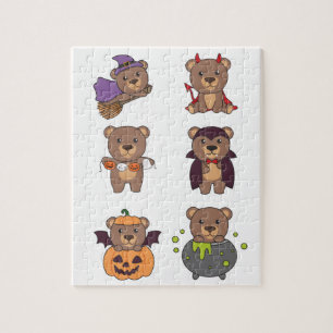 Bear Halloween Hexenmeister Pumpkin Vampire-Kostüm