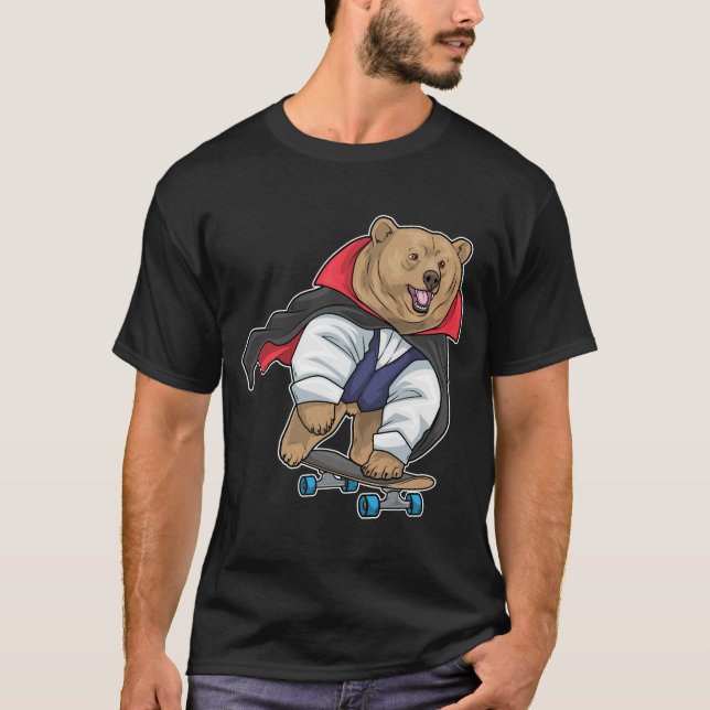 Bear Halloween Vampire T-Shirt (Vorderseite)